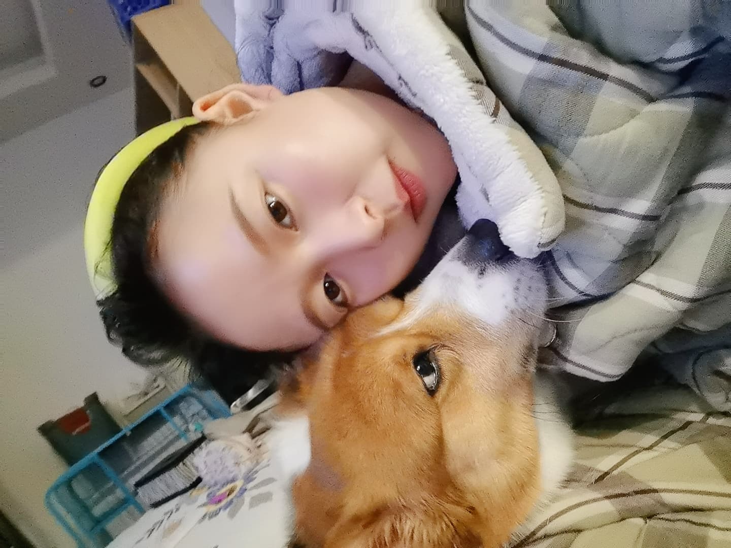 LumiPaw Founder and Pet