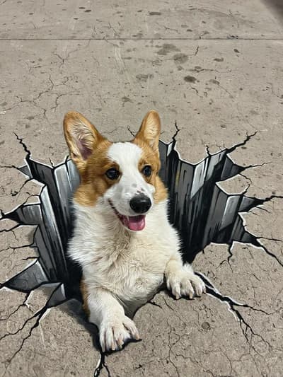 Anamorphic Street Art